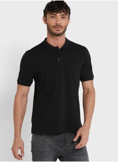 Buy Essential Pique Polo Shirt in UAE