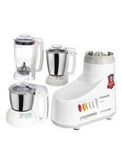 Buy Panasonic 550W Mixer Grinder, White – MXAC-400 in UAE