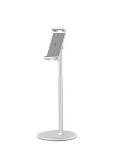 Buy UPERGO AP 4H Angle Height Adjustable Aluminum Alloy Desktop Tablet and Phone Holder Bracket Stand Silver in Saudi Arabia