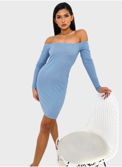 اشتري Bardot Ribbed Mini Dress في السعودية