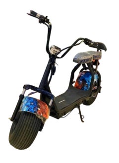 Buy City Coco 1500W Electric Scooter Unleash Thrilling Speeds Upto 30Mph on Urban Roads Flame Colour in UAE