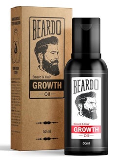 Buy Beardo beard and hair growth oil 50ml in UAE