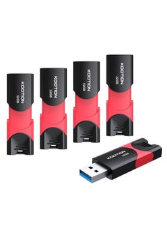 Buy Flash Drive 5 Pack 32Gb 3.0 Usb Flash Drives Retractable Usb Drive 32G Thumb Drive Usb 3.0 Flash Drive Zip Drives High Speed Jump Drives With Led Indicator For Data Storage And Transfer in UAE