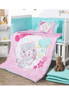 Buy 5-Piece Baby Crib Bedding Set in Saudi Arabia