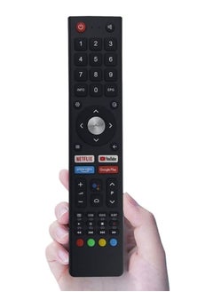 Buy NEW Smart TV Remote Control for CHIQ Smart TV U55H7A, U58H7A, U43H7A – Replacement Aiwa LED Remote (GCBLTV02ADBBT), Black in UAE