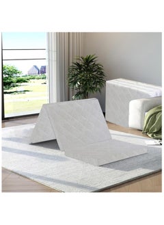 اشتري COMFY WHITE MEDICATED FOLDING 180 X 90 X 7CM PORTABLE CLASSIC SATIN MATTRESS في الامارات