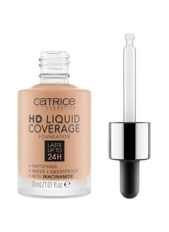 Buy HD Liquid Coverage Foundation 040 Warm Beige in Egypt