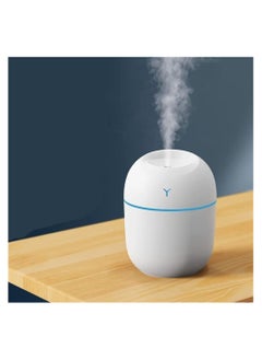 Buy Mini Humidifier Humidifier Compact 220ml Ultrasonic Humidifier Mini Humidifier White Humidifiers For Bedroom For Home Use Car Humidifier in Saudi Arabia