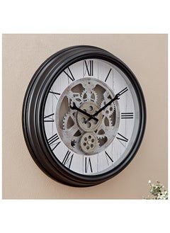 Buy Saratoga Wall Clock 45.5 x 6.5 x 45.5 cm in UAE