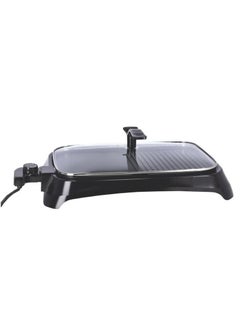 اشتري Electric Barbecue Grill With Glass Lid في الامارات