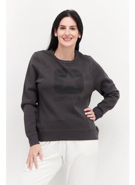 اشتري Women Sportswear Fit Training Sweatshirt, Dark Grey في الامارات