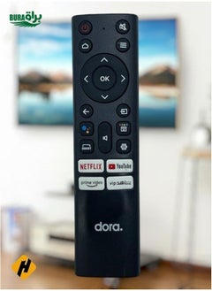 Buy Replacement Universal Remote Control For Dora Led Lcd Smart Tv Black in Saudi Arabia