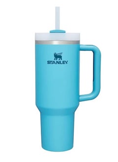 Buy 40oz Stanley Quencher H20 Flowstate Stainless Steel Vacuum Insulated Tumbler with Lid and Straw for Water, Iced Tea or Coffee, Smoothie and More, Cream in UAE