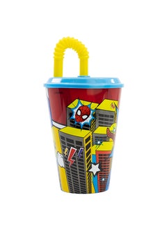 اشتري MARVEL TUMBLER EASY SPORT W/STRAW 430 ML SPIDERMAN MIDNIGHT FLYER في الامارات