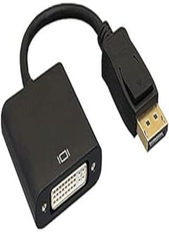 اشتري Generic Black : DP DisplayPort Male to DVI Female Converter Adapter Adaptor Cable For Apple Mac في مصر