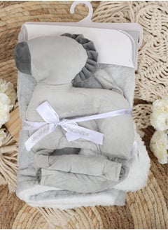 Buy Baby blanket with pillow, soft and skin-friendly 100 x 75 cm in Saudi Arabia