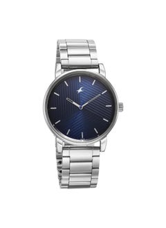 اشتري Fastrack Stunners Quartz Analog Blue Dial Watch for Guys With Silver Colour Metal Strap في الامارات