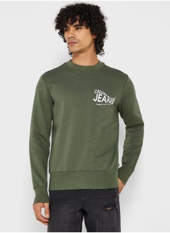 Buy Graphic Crew Neck Sweatshirt in Saudi Arabia