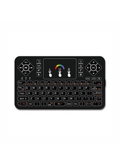 Buy Q9 Mini Wireless Bluetooth Keyboard With Mouse Touchpad Black in Saudi Arabia