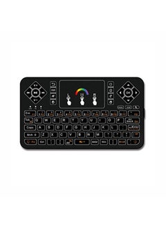 اشتري Q9 Mini Wireless Bluetooth Keyboard With Mouse Touchpad Black في الامارات