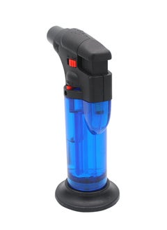 Buy 2 Pcs Adjustable  Windproof Butane Gas Flame Torch Lighter Color Blue in UAE