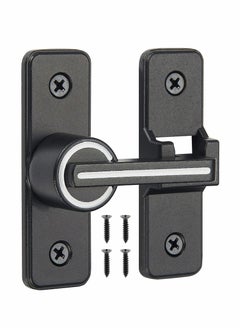 Buy 180 Degree Right Angle Door Lock, Heavy Duty Flip Door Latch Bolt Lock cam Lock Door and Window Push-Pull Lock Rod Bolt barn Push-Pull Door Lock (Luminous Tone) in Saudi Arabia