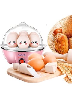 Buy Multifunctional Egg Boiler Electric, Egg Steamer Maker, Egg Cooker Rapid with Auto Shut Off Feature in UAE