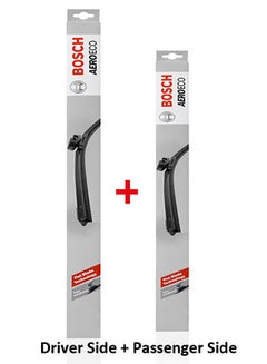 Buy Aeroeco Front Window Wiper Blades Driver Side And Passenger side For Land Rover Range Rover Feb. 2013 - Sep. 2016 in UAE