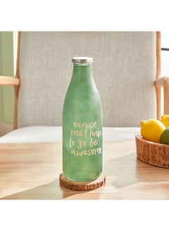 اشتري Sereni Frosted Glass Bottle 1000 ml في الامارات