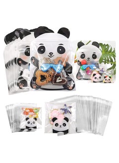 Buy CMGTYYD 308Pcs Clear Plastic Cookie Bags, Cute Panda Self Adhesive Candy Bags, for Bakery Candle Soap Cookie Candies Dessert, Holiday New Year Party Favors for Biscuit, Chocolate in Saudi Arabia