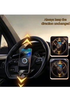 Buy Ultra Magnetic Car Phone Holder - Secure, Hands-Free, Easy to Install, Universal Compatibility, Perfect for Daily Commutes and Long Road Trips in UAE