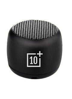 Buy Original mini bluetooth speaker with mic and remote shutter button black color in Saudi Arabia