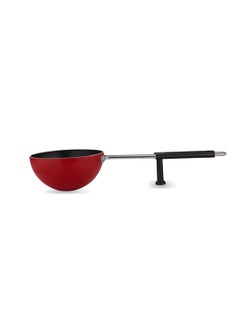 اشتري Non-stick Tadka Pan, Long Handle Roasting Tadka Pan, Spices fry small pan - 12CM في السعودية