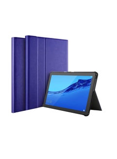 اشتري Smart Case Book Cover Samsung Galaxy Tab A 10.1 2019 (SM-T515) (SM-T510) - Blue في مصر