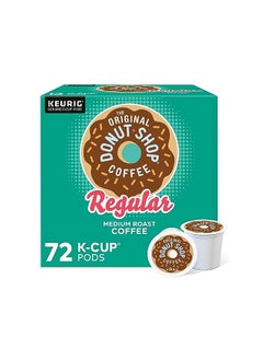 اشتري The Original Donut Shop Regular Keurig Single-Serve K-Cup Pods, Medium Roast Coffee, 72 Count (6 Packs of 12) في الامارات