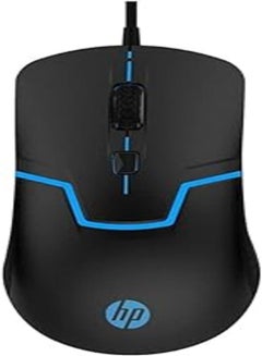 Buy PC HP M100 USB Mouse Wired Gaming Color LED Light DPI Control - Black in Egypt