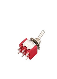 Buy MTS-202 Red On-On Toggle Switch is a versatile and reliable switch designed for various applications requiring a dependable on-on operation Featuring a compact design this toggle switch is perfect for use in electrical panels machinery and automotive applications where clear visibility and easy access are essential. in UAE