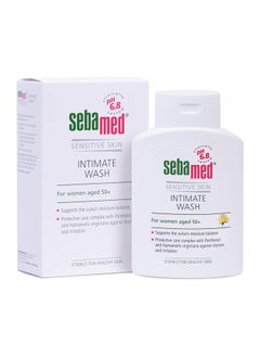 Buy Sensitive Skin Intimate Wash for Women 50+ - Clinically Tested pH 6.8 - 200ml in UAE