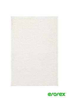 Buy Bath mat white 40x60 cm in Saudi Arabia