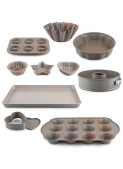 Buy Non-Stick Carbon Steel Baking Pans Set | The Ultimate Baking Essentials in UAE