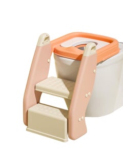 اشتري Potty Training Seat, Potty Training Toilet, Toilet Seat with Step Stools for Boys Girls Potty Training في السعودية