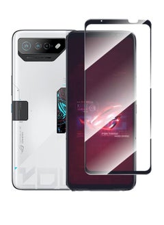 اشتري واقي شاشة زجاجي مقاوم للكسر بالغراء الكامل لهاتف Asus ROG Phone 7 Ultimate في الامارات