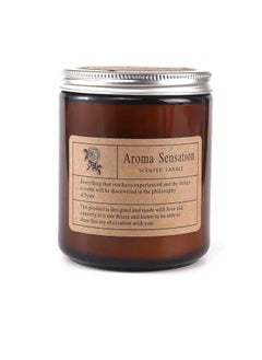 Buy Scented Soy Wax Candle Pure Sandalwood Fragrance 220 gm in Egypt