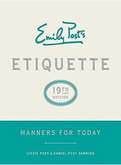 Buy Emily Post's Etiquette: Manners for Today in UAE