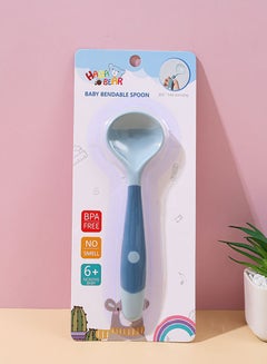 Buy Baby Bendable Spoon Blue color in UAE
