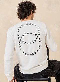Buy Thiba Back Print Regular Sweatshirt in Saudi Arabia