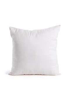 Buy Stria Filled Cushion 40x40cm - Beige in UAE