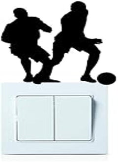 اشتري football player Wall Sticker Decoration for the doorbell or laptop or the Light Switch or the car في مصر