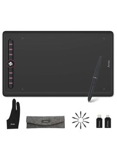 اشتري M0610 Pro Graphics Drawing Tablet 10x6.25 inch Drawing Tablet with 8192 Levels Pressure Battery-Free Stylus and 8 Hot Keys Digital Art tablet في الامارات