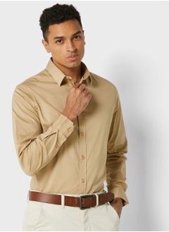 Buy Stretch Poplin Shirt in UAE